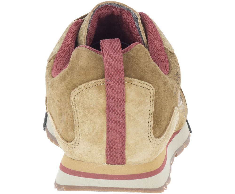 Buty Sportowe Merrell Męskie Brązowe - Burnt Rock Travel Suede - 052764-BAO